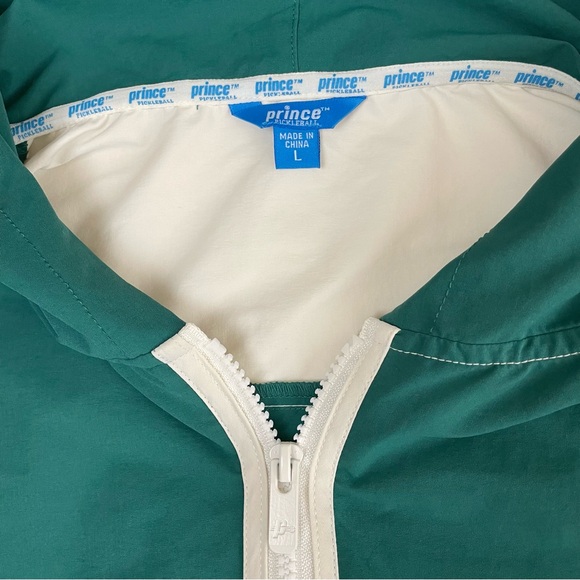 Prince Women’s Pickleball Hooded Zip-Up Crop Jacket Large - Picture 8 of 14